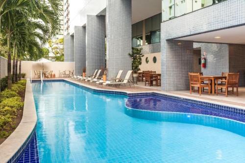 Boa Viagem Apartment | Hotel Beach Class Convention Boa Viagem 196 - Flat Privado -