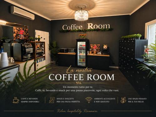 Pinarella Hotel | Hotel Rivamare Room only and free coffee room