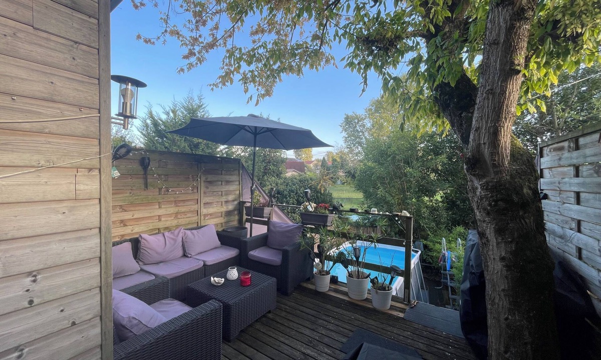 Bordeaux House | House with a pool, a terrace, and full air conditioning