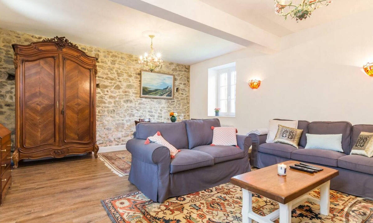 Coutances Cottage | House with fireplace and garden near Coutances