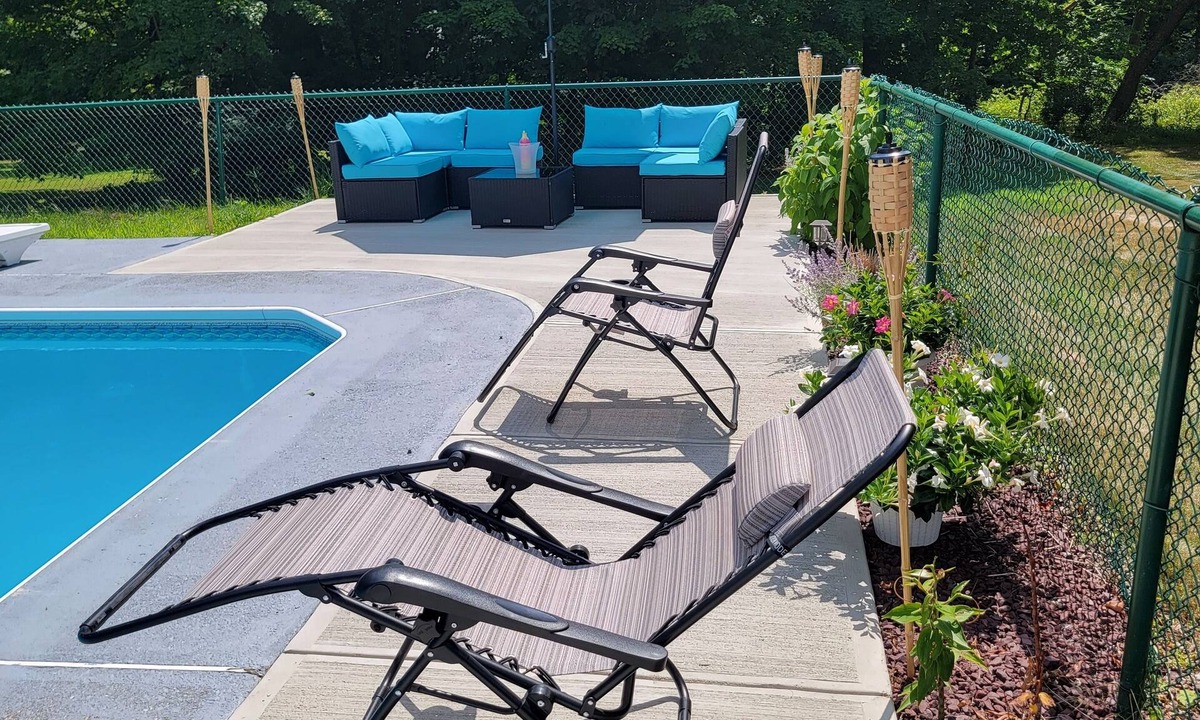 Myers Corner House | House with Pool Access and Park up the Road