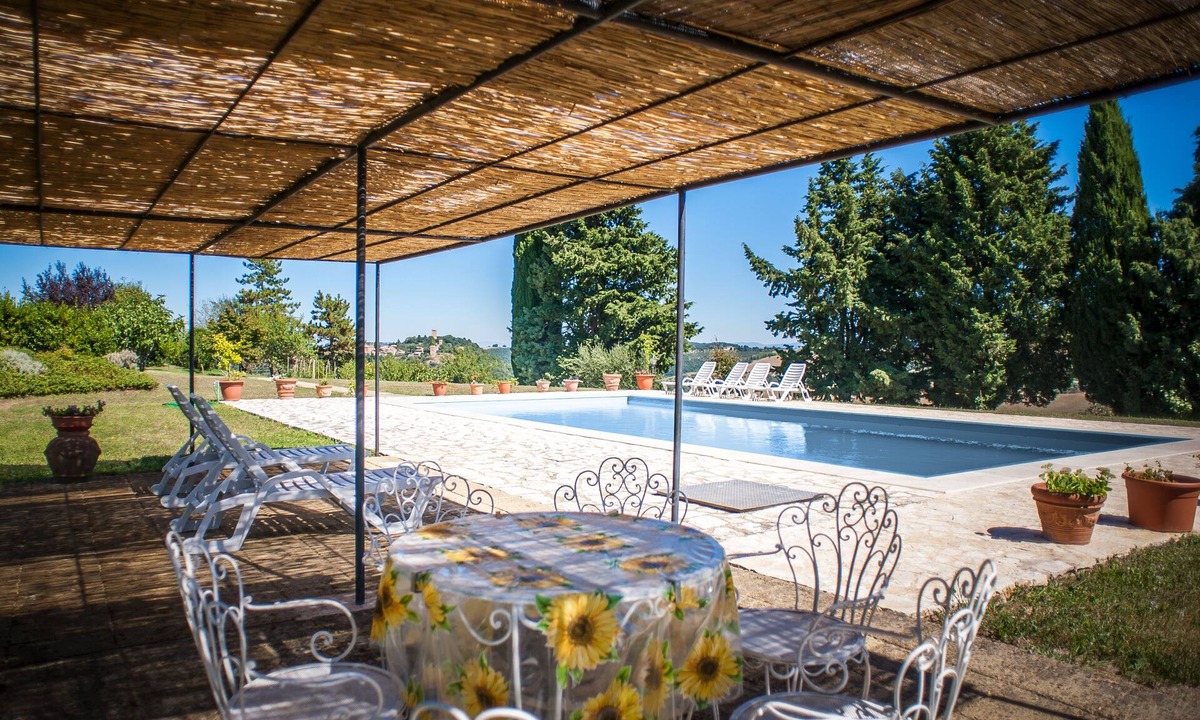 Pienza House | House with private pool with beautiful view Val d 'Orcia