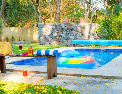 Comala Cabin | Htl & Villas Comala, alberca , parking, céntricas, Petfriendly