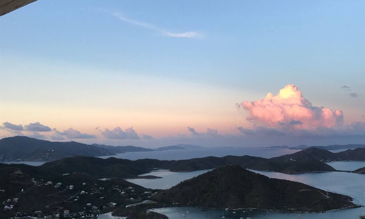 Estate Carolina Villa | Huge Coral Bay and BVI view, private, pool, gardens, perfect for couples or FAM.
