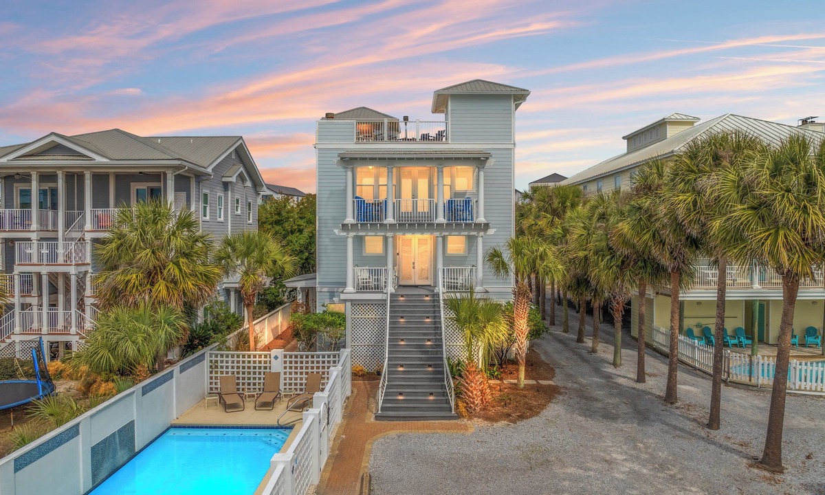 Seagrove Beach House | Huge Rooftop Deck, Private Pool, DEEDED Beach Access and Bch Chair Svc INCL!