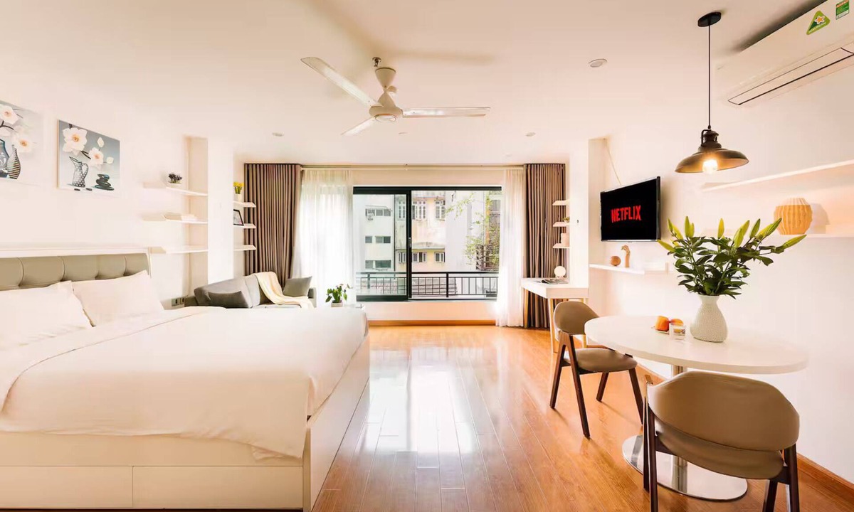 Hoan Kiem Apartment | Huy Homestay Apartment - View Thành phố Ban Công