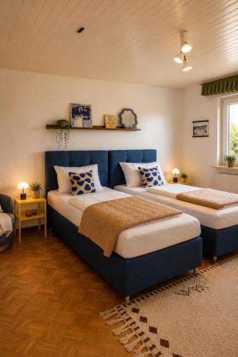 Buedingen Apartment | Ideale Monteursunterkunft 3 Zimmer mit getrennten Betten