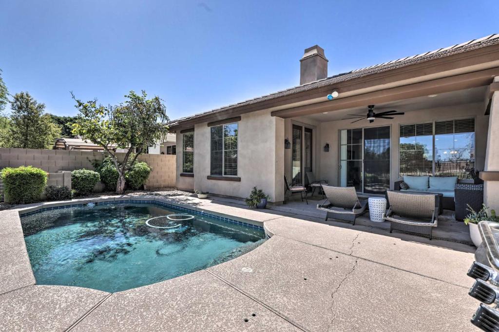 Higley Park House | Idyllic Gilbert Abode with Private Pool Near Golf!