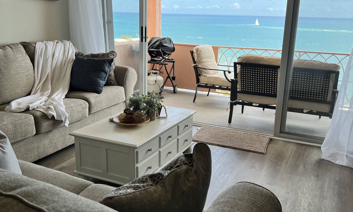 Estate Coakley Bay Condo | Idyllic, Romantic Caribbean Ocean Front View Coakley Bay Condo. Quiet East End