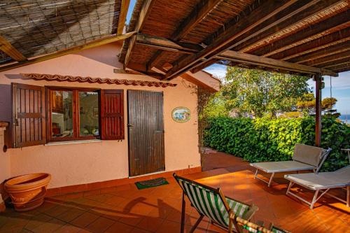 Monte Argentario House | Il Cottage di Villa Sveva, splendida vista mare