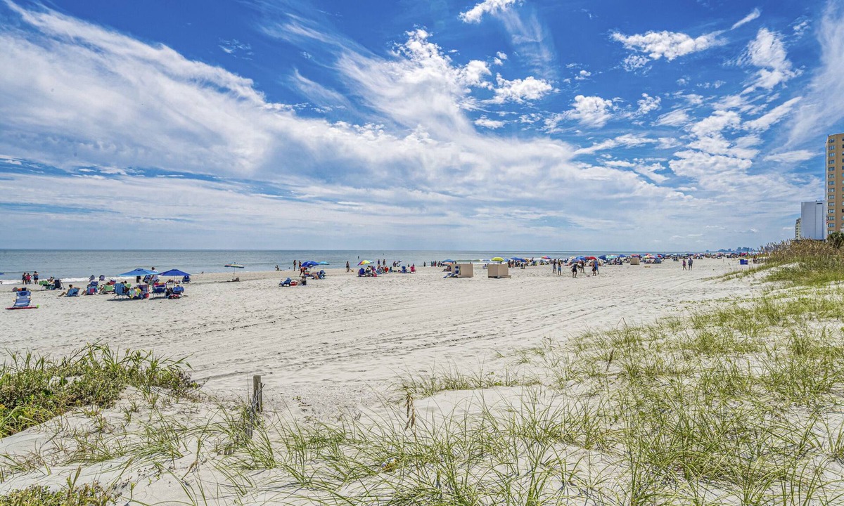 Central Myrtle Beach Apartment | Impeccable Golf View- 4 BDs- Pools - Near Broadway