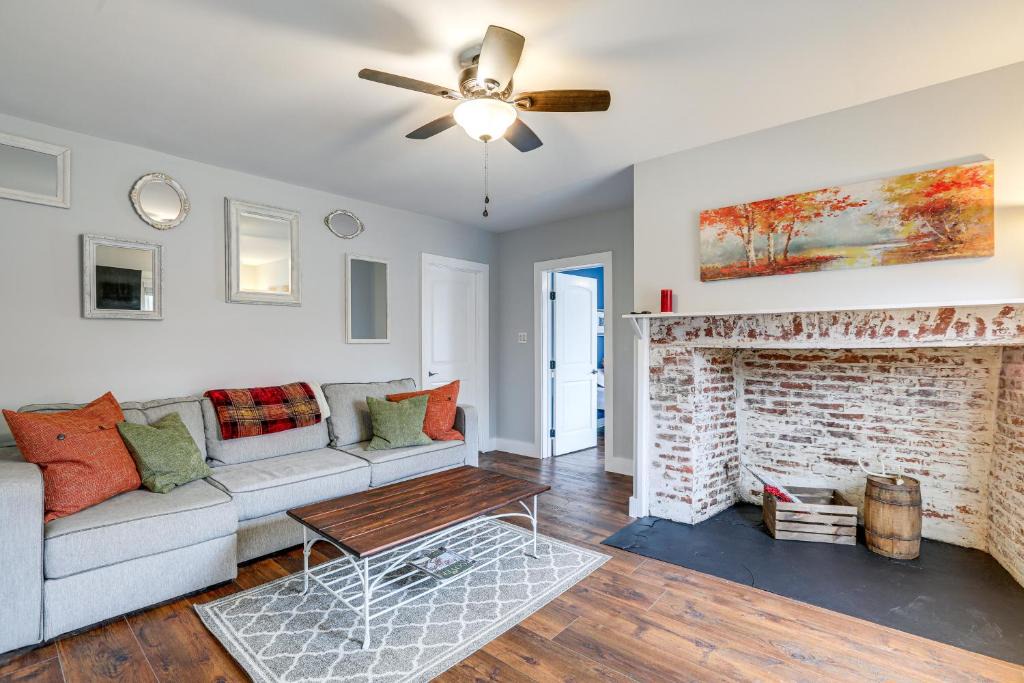 Yardley Apartment | In-Town & Walkable: Historic Yardley Retreat!