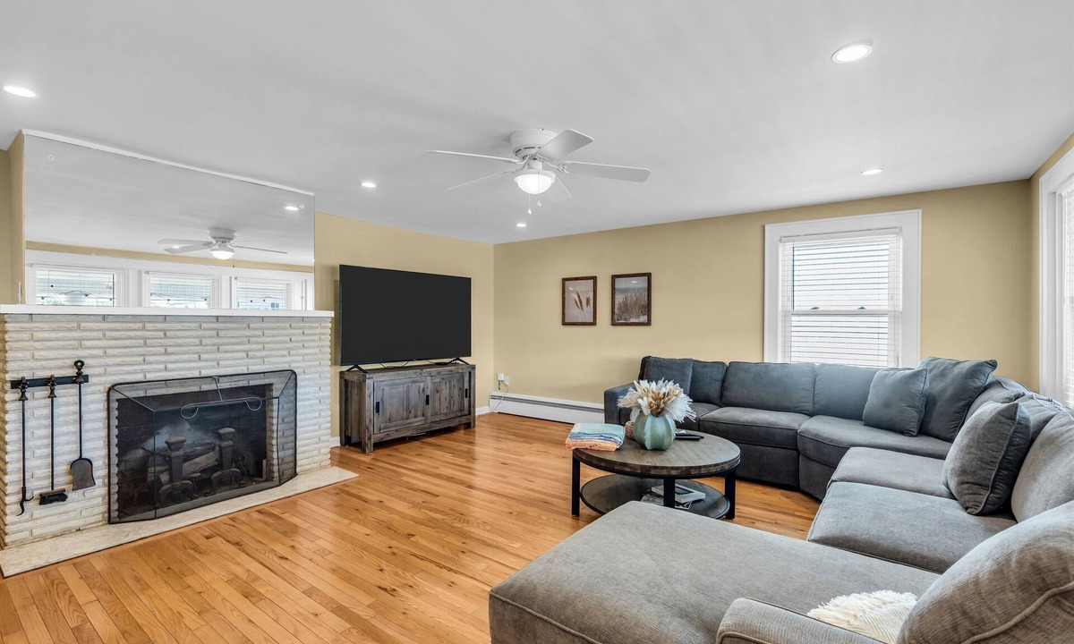 Bradley Beach Apartment | Incredible beach views, dream porch, grill, 4 badges, parking, fast wifi