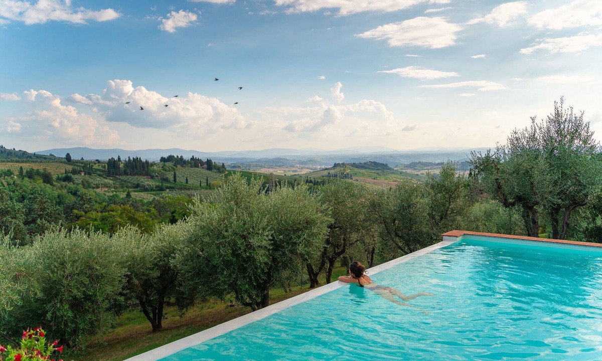 San Filippo House | INFINITY POOL in CHIANTI