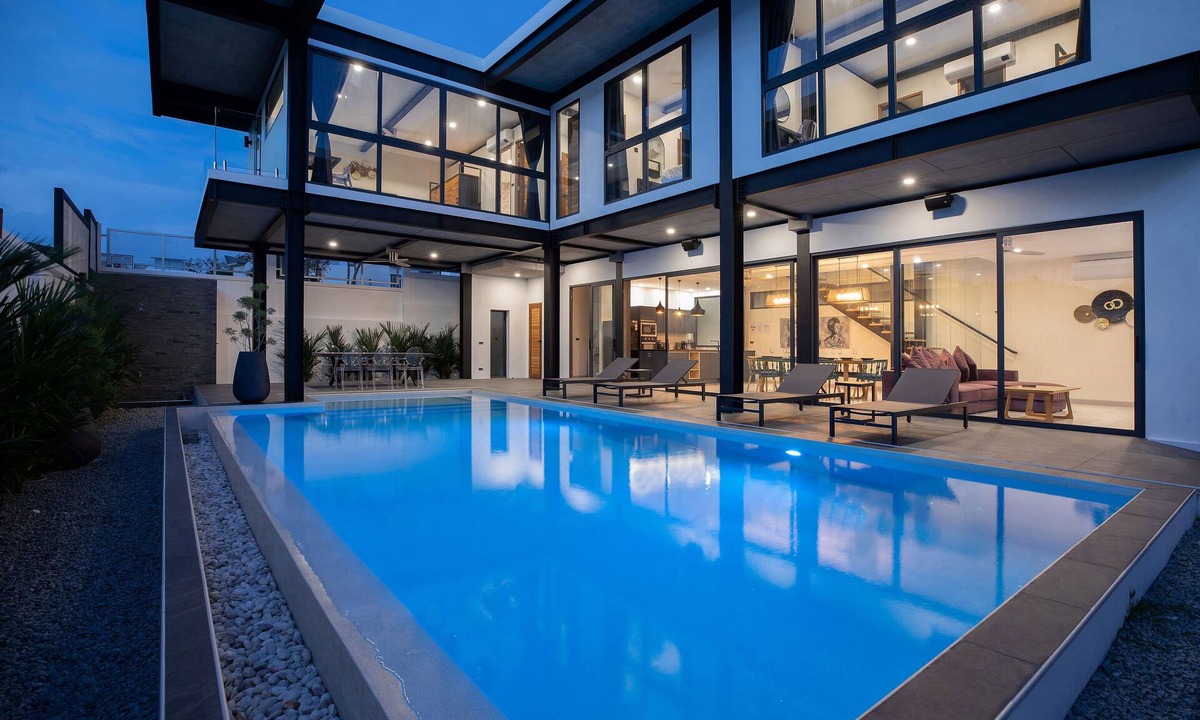Ban Saiyuan Villa | Innovative 12m Eco Pool Villa Sunset 1