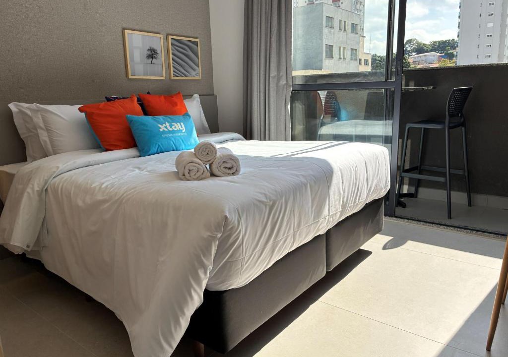 Sao Paulo Apartment | Ip Alto do Ipiranga by Xtay - Estúdio novo com cozinha e a 1 quadra da estação Alto do Ipiranga