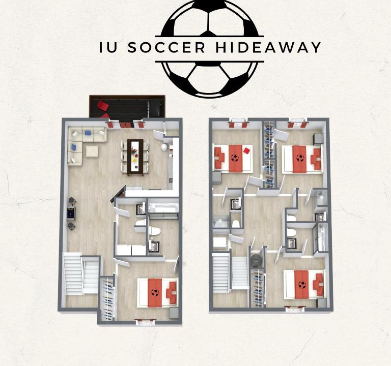 Bloomington Apartment | IU Soccer HIdeaway