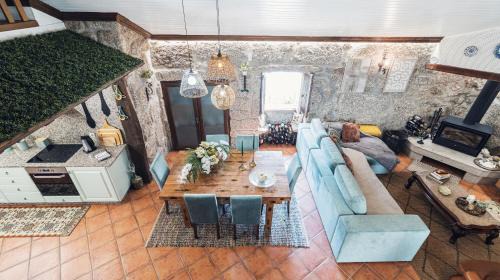 Bouro Villa | Jacuzzy Luxury Geres Stone House Villa