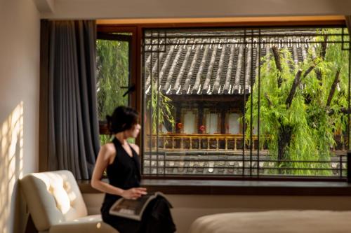Dayan Old Town Hotel | Jinghe Spring Mountain in View Coffee Resort Homestay