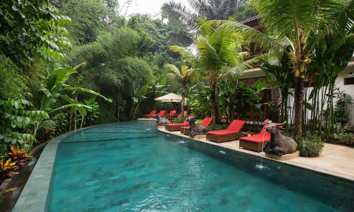 Peliatan Hotel | Jungle Haven Resort Central Ubud