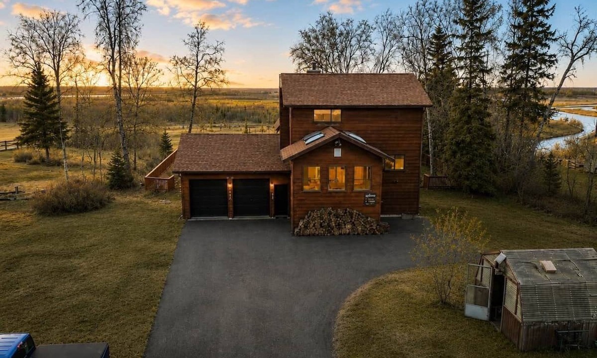 Kalifornsky House | Kenai View Retreat Fish-Family-Fun