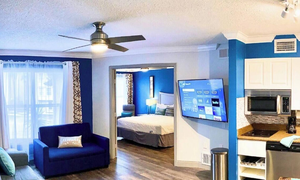 Florida Central Atlantic Coast Apartment | King Bed Family Condo Orlando Disney Universal