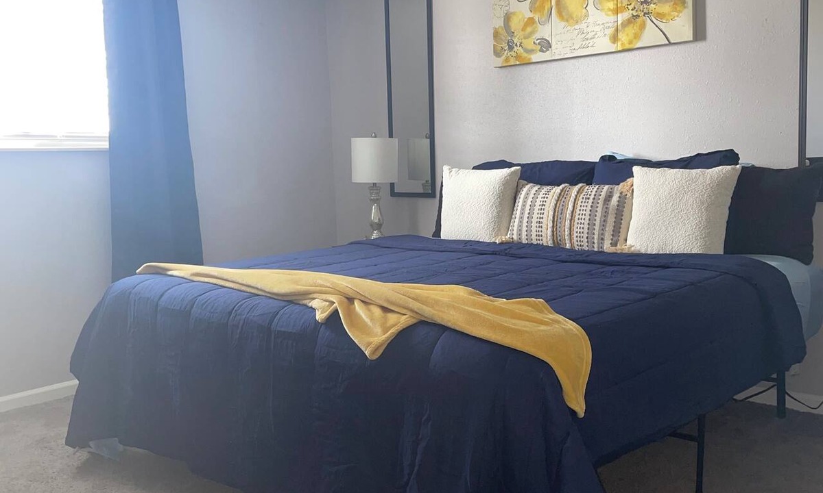 Kettering Apartment | King Bed. Funny Bone, Fraze, WPAFB, museum Adventure Reef. Fun get away!