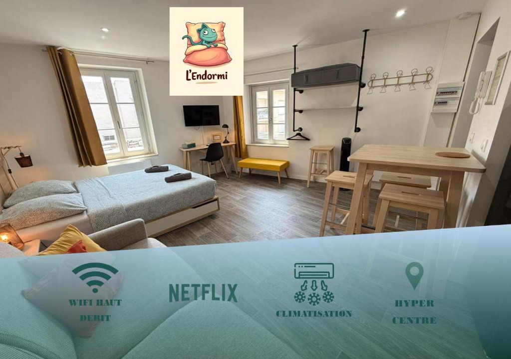 Clermont-Ferrand Apartment | L'endormi - Hypercentre - 10min de Jaude Tout à pied