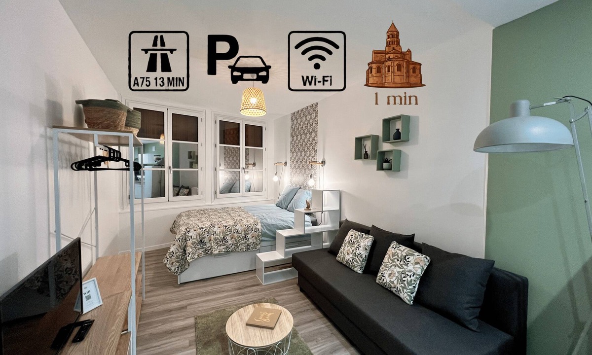 Brioude Apartment | 🌿 L'Oliveraie 🌿