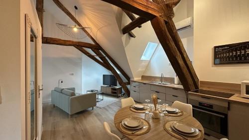 Chablis Apartment | L'Ombrelle, logement climatisé