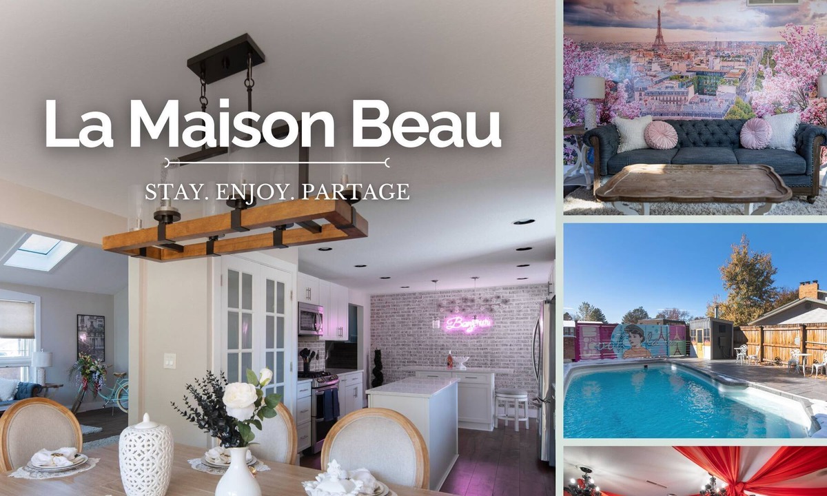 Arvada House | La Maison Beau | Pool | Sauna | Hot Tub