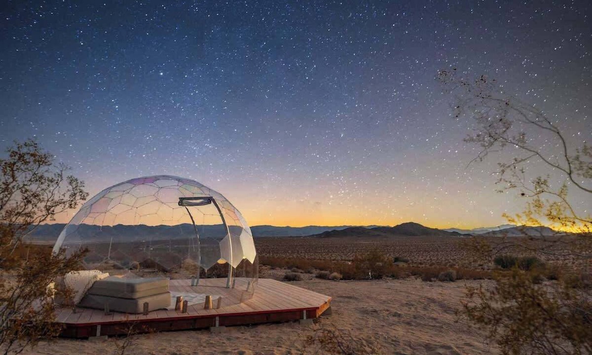 Joshua Tree House | La Noche Romantic Escape, Spa, Pool, Star Dome
