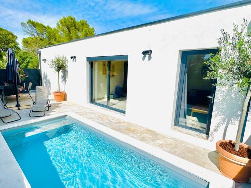 Saint-Maximin House | La Parenthèse - Villa avec piscine à 2 min d'Uzès