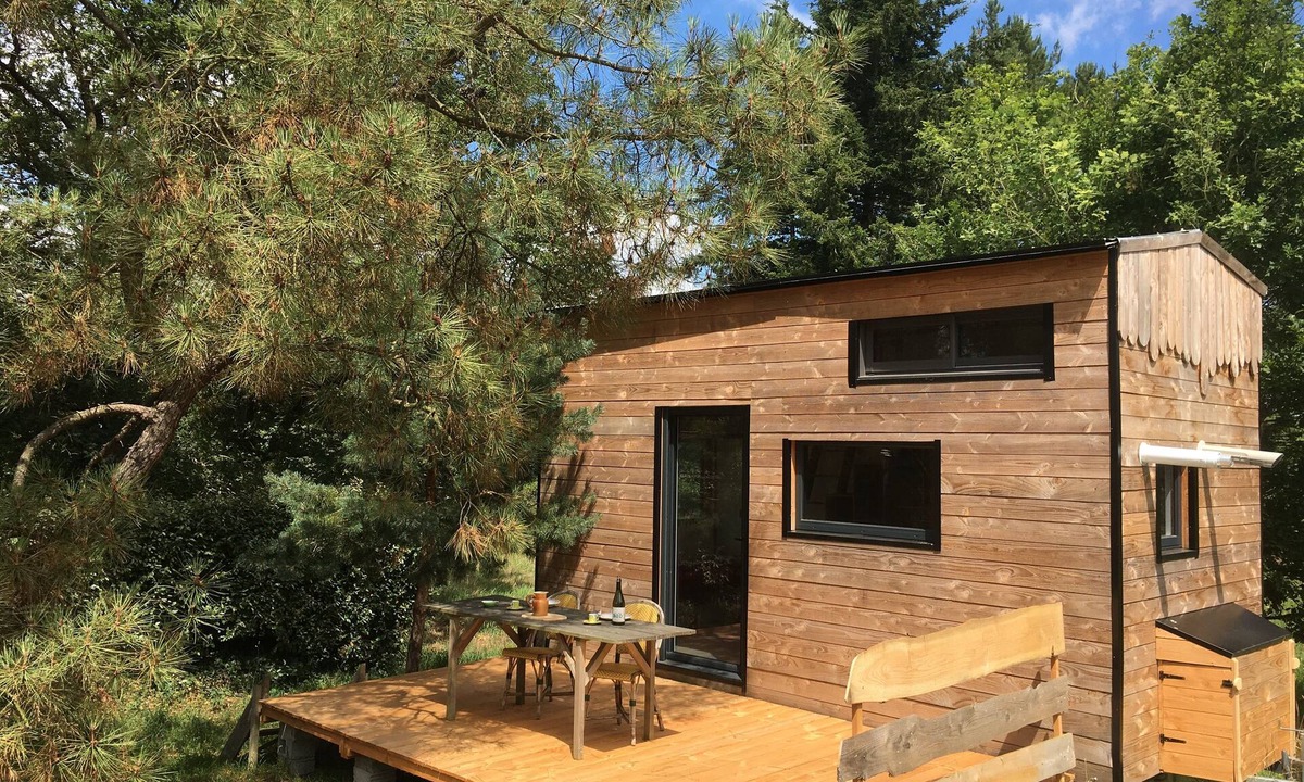 Ploermel Ski Chalet | La pause Tiny: green relaxation in Morbihan