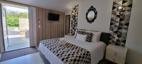 Gauriaguet Bed & Breakfast | La Perle studio avec kitchenette et jacuzzi