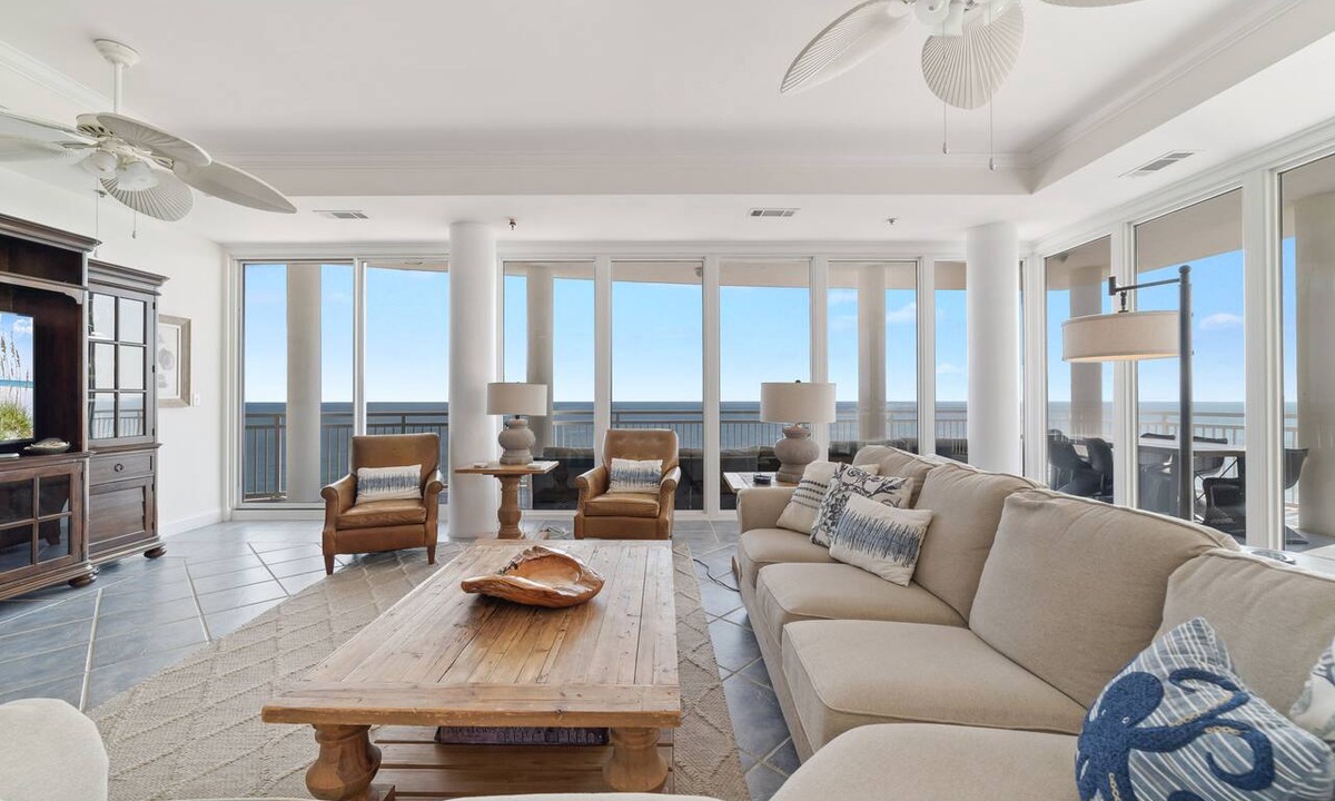 Ono Island Condo | La Playa 1103- Beach Front Views with Wrap-Around Terrace!