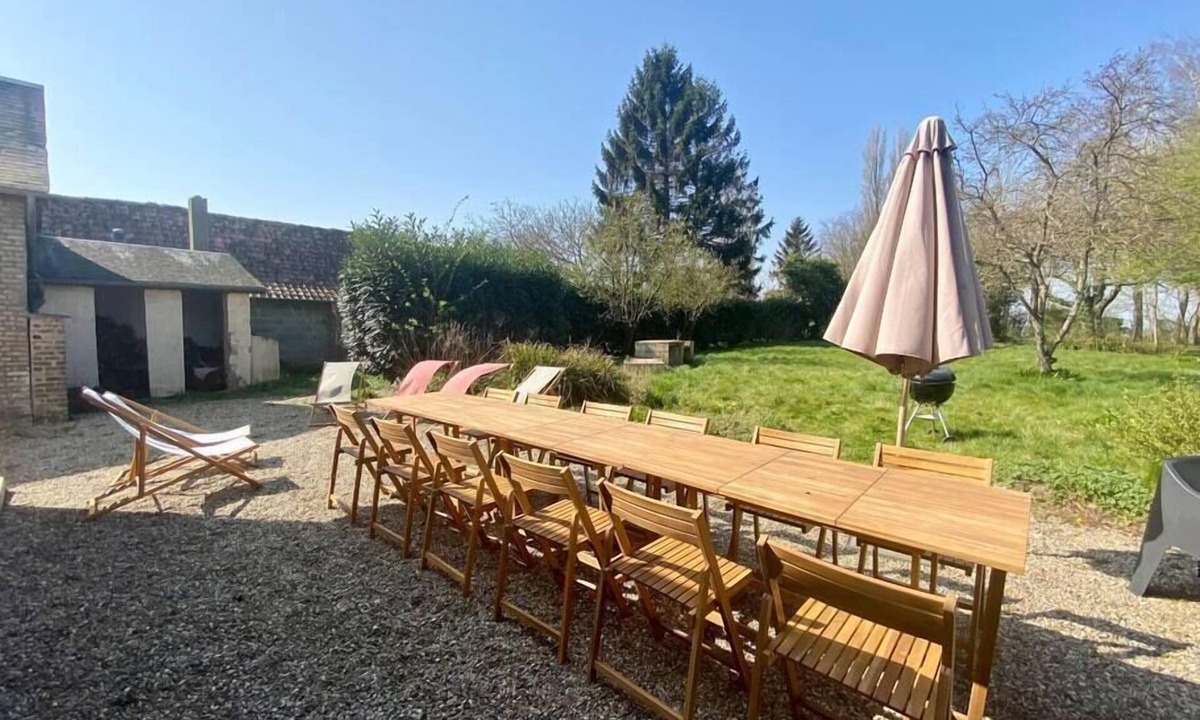 Sailly-Flibeaucourt House | La villa d'Orange, the family home in the countryside, ideal for 16 people