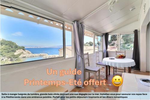 Niolon Apartment | "LaCigaleDeNiolon", Climatisé, Vue Mer à 180 & Terrasse ombragée & intime, Plage à 50m, Wi-Fi & Netflix, Un guide des activités Printemps-Été offert