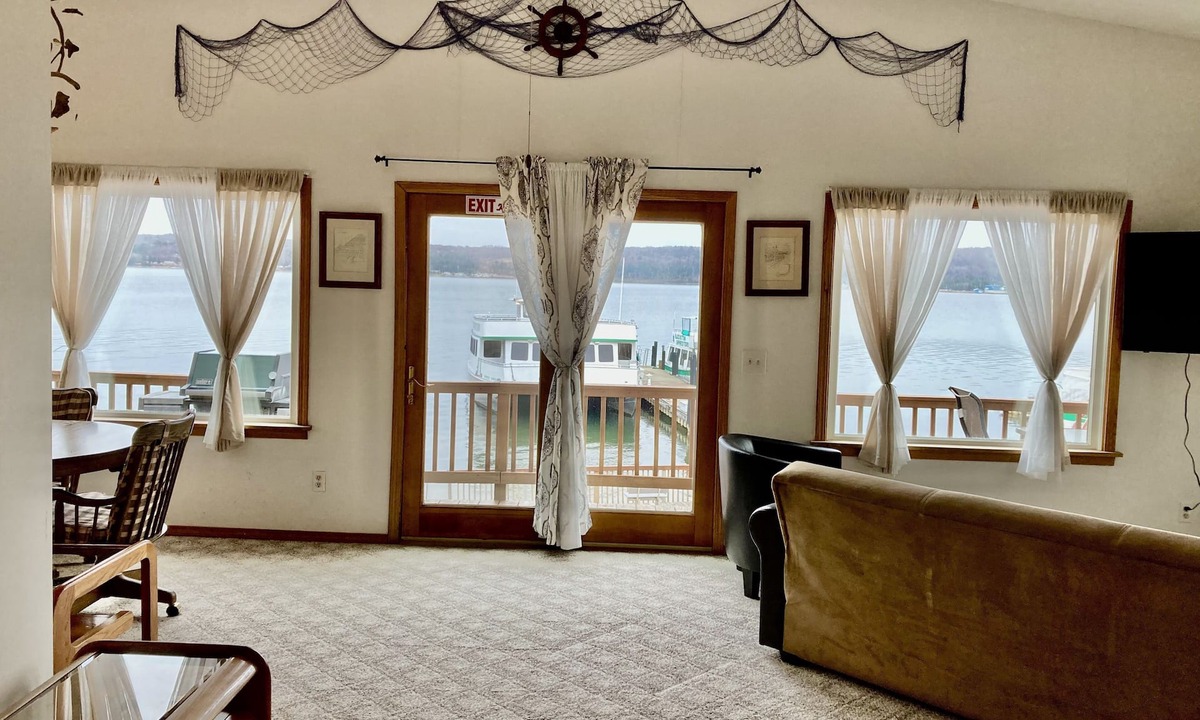 Munising Apartment | Lake Superior View ~ Convenient ~ In town
