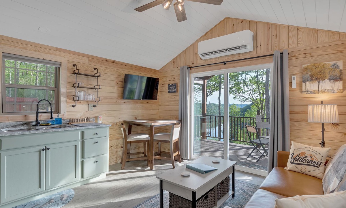 White County Cabin | Lake View Nature Cabin at Bear Bluff Retreat