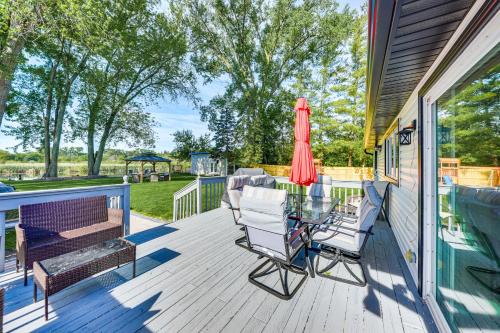 Antioch House | Lakefront Antioch Home w/Dock, Grill, Game Room!