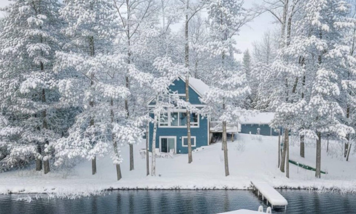 Eagle River House | Lakefront Cabin with AC, Trailer Parking, Swim Raft