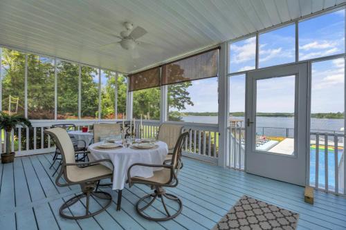 Greenwood House | Lakefront Getaway with Dock, Pool, Sunset Games