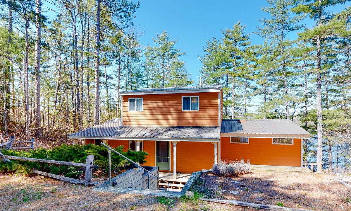 West Newfield House | Lakefront home on Balch Pond with dock, kayak, SUPs, and woodstove - two dogs OK