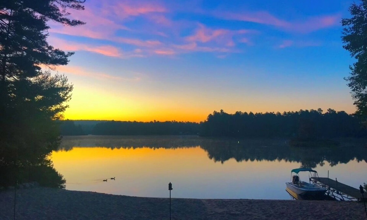 East Wakefield House | Lakefront Home with Walk-Out Sandy Beach!