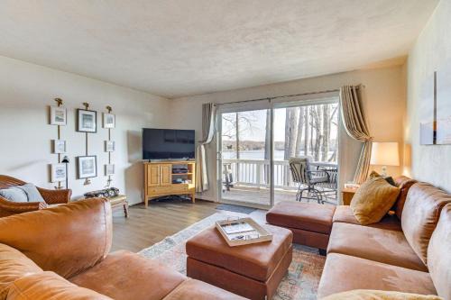 North Shore House | Lakefront Moneta Home w/Community Dock!