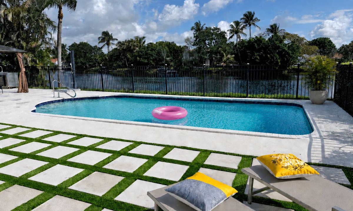 Greenview Shores House | Lakefront Private Heated Pool & Game Room Retreat