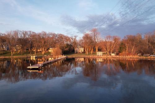 Ramsey County House | Lakefront Retreat- Sauna, Hot Tub, Firepit & More