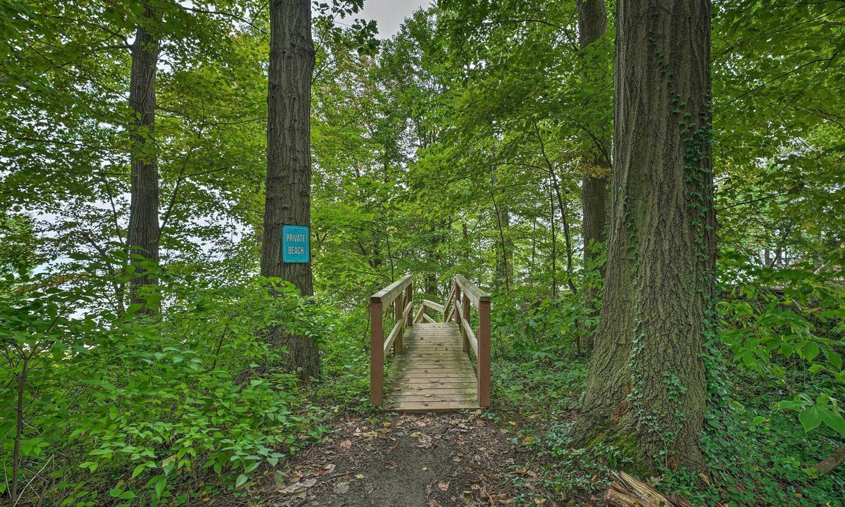 Lakeside Cottage | Lakeside Escape Steps to Lake Michigan Beach!