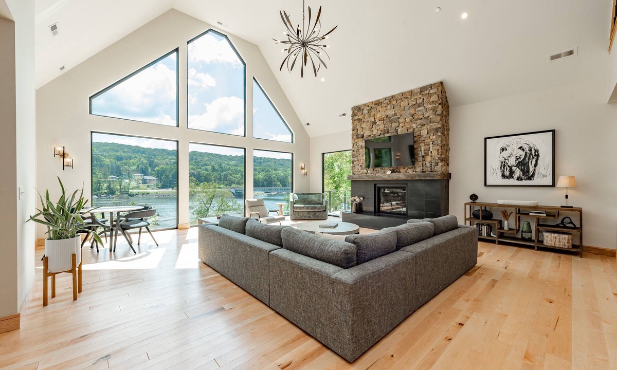 McHenry House | Lakeside Luxury w/Pool, Hot Tub & Views